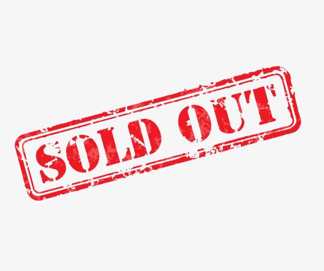 Sold out items