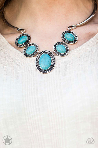 River Ride - Blue - Chic Jewelry by Lizzette