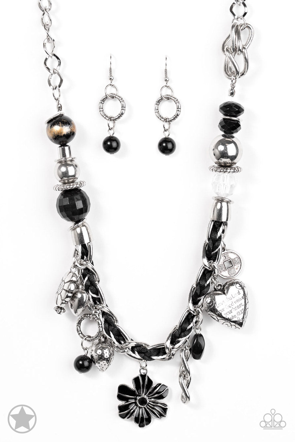 Charmed, I Am Sure - Black - Chic Jewelry by Lizzette