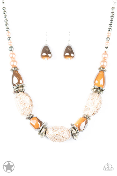 `In Good Glazes - Peach` - Chic Jewelry by Lizzette