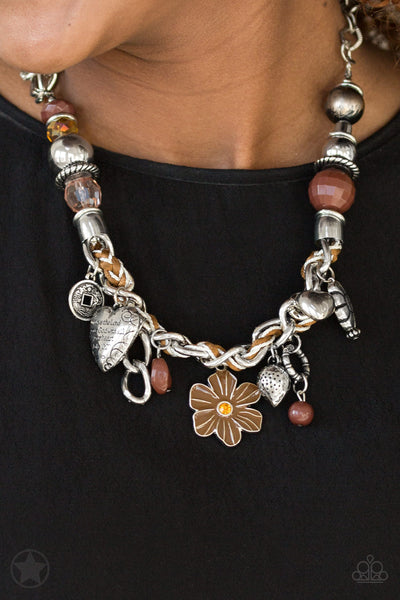 Charmed, I Am Sure - Brown - Chic Jewelry by Lizzette