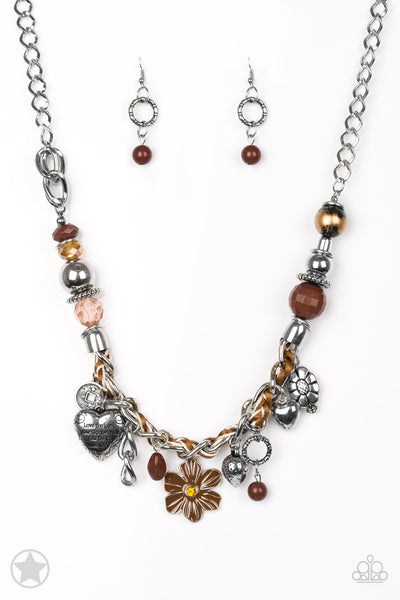 Charmed, I Am Sure - Brown - Chic Jewelry by Lizzette