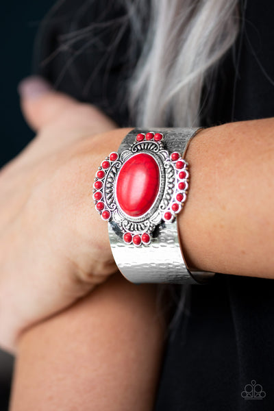 Canyon Crafted - Red - Chic Jewelry by Lizzette