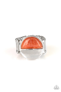 Stone Seeker - Orange - Chic Jewelry by Lizzette