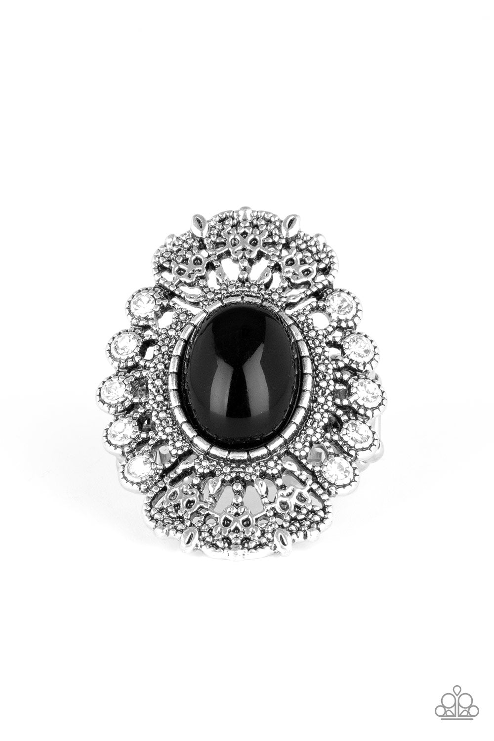 Radiantly Regal - Black` - Chic Jewelry by Lizzette