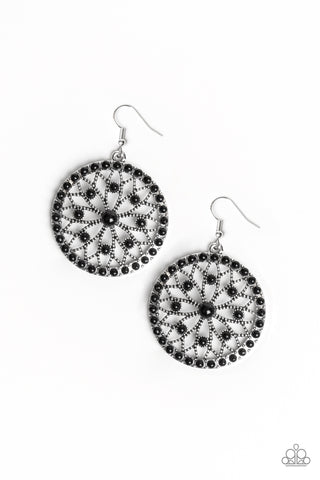 Merry Mandalas - Black - Chic Jewelry by Lizzette