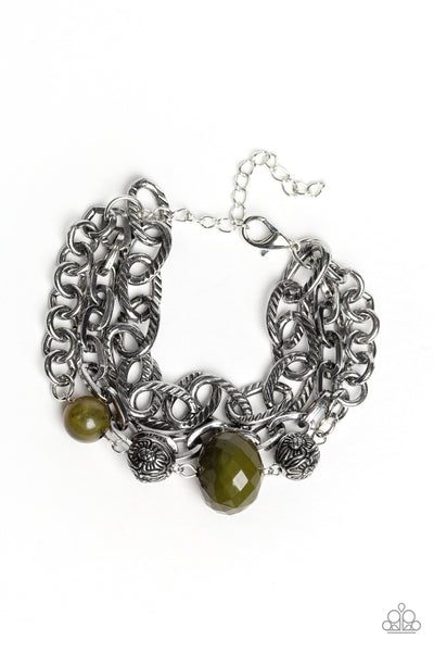 Mega Malibu - Green - Chic Jewelry by Lizzette