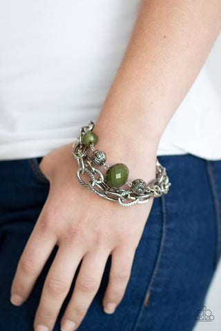 Mega Malibu - Green - Chic Jewelry by Lizzette