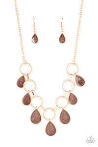 Golden Glimmer - Brown