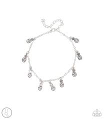 Sand and Sunshine - Silver Anklet