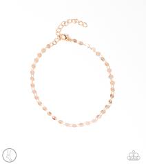 Beach Shimmer - Rosegold Anklet